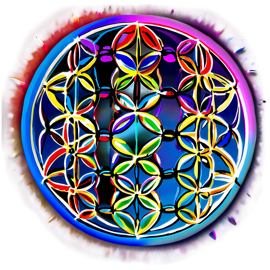 Flower Of Life Aura Cleanse Png 58 PNG image