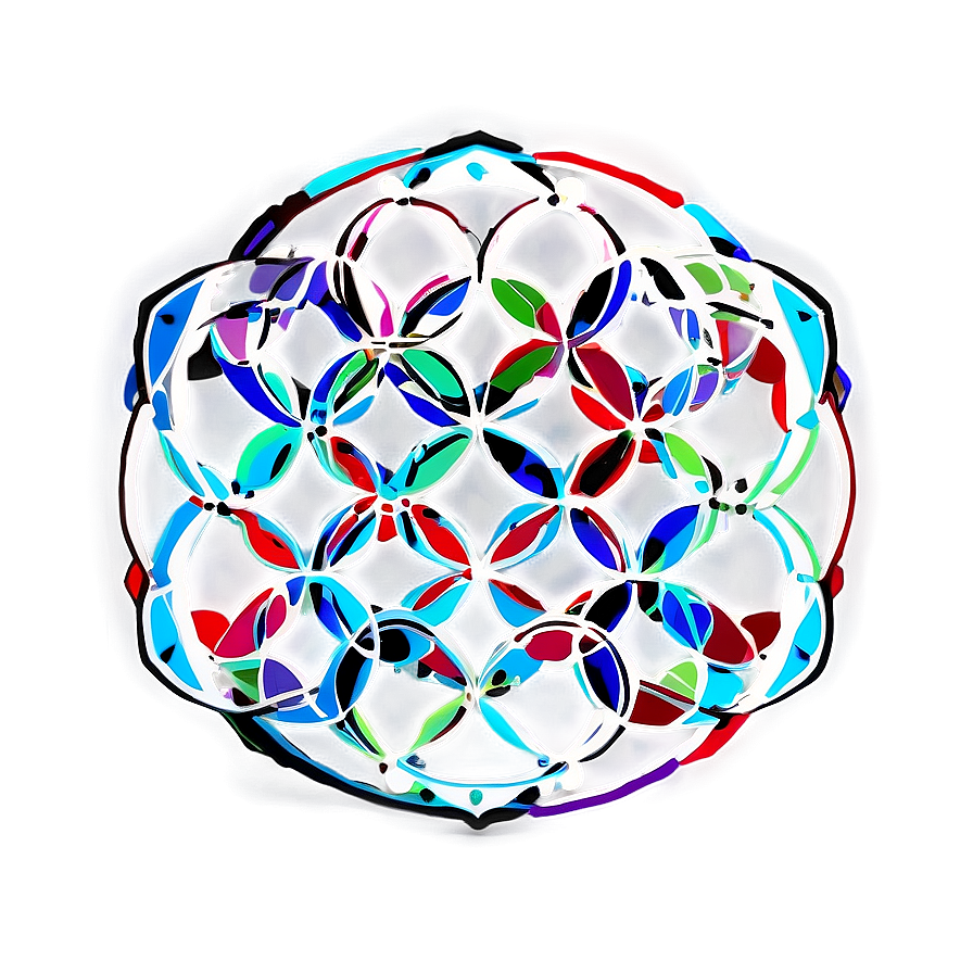 Flower Of Life Infinite Loop Png 06252024 PNG image