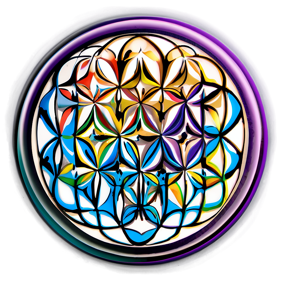 Flower Of Life Intuitive Drawing Png 06252024 PNG image