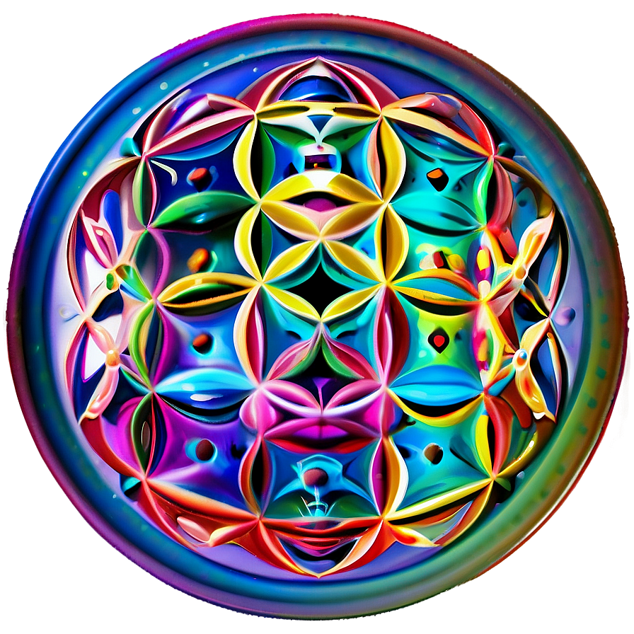 Flower Of Life Vibrational Essence Png Fyw PNG image