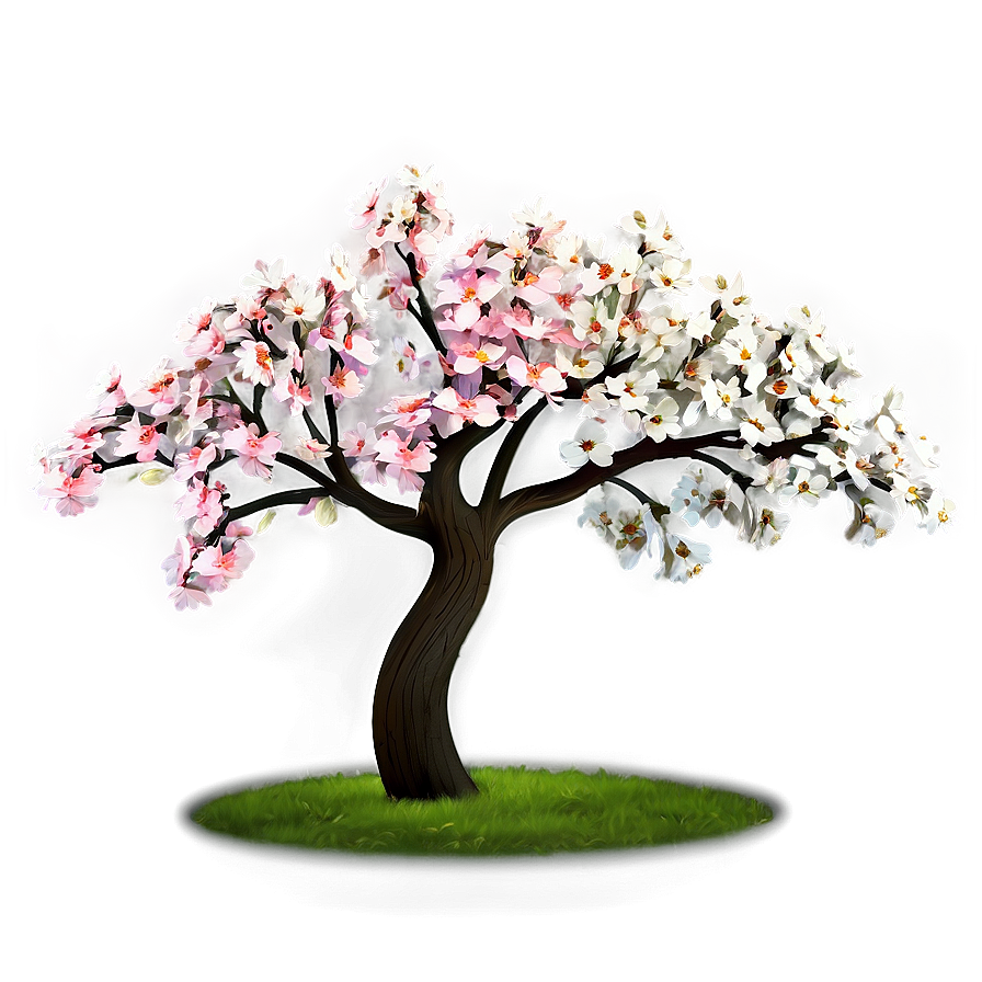 Flower Tree D PNG image