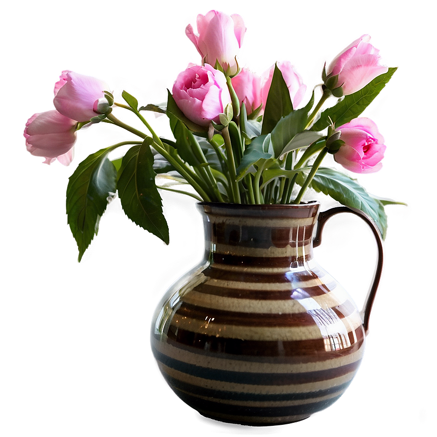 Flowers In Vase D PNG image