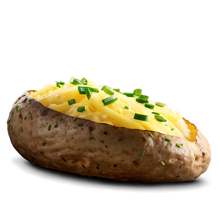 Fluffy Baked Potato Png 06212024 PNG image