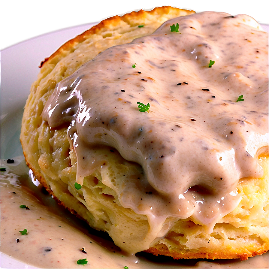 Fluffy Biscuits And Gravy Png Olv94 PNG image