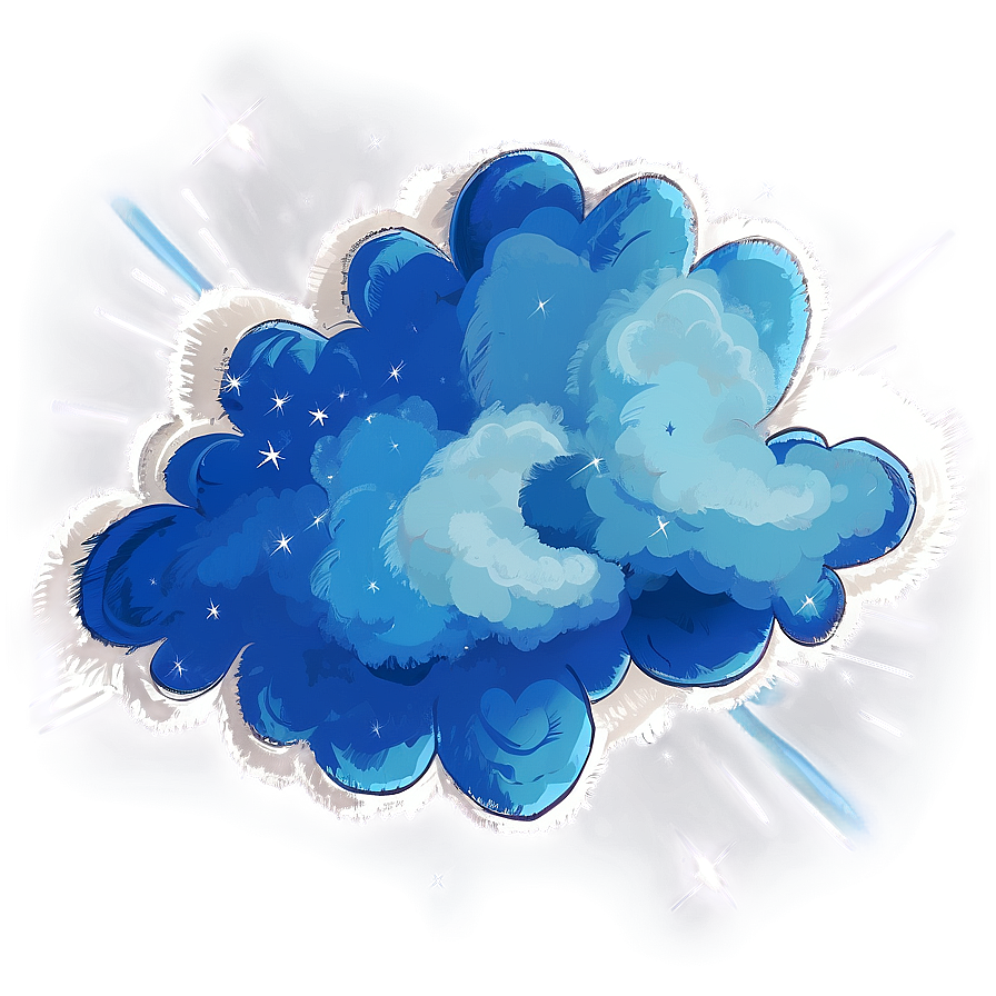 Fluffy Blue Clouds Png Oca PNG image