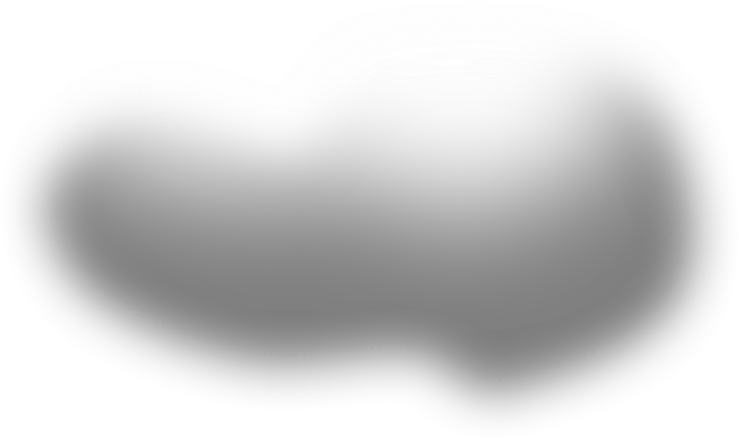 Fluffy Cartoon Cloud PNG image