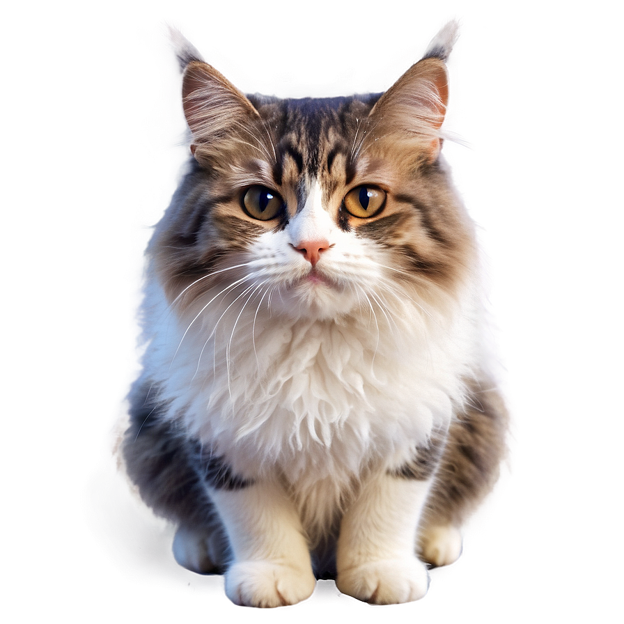 Fluffy Cat Meme Png 23 PNG image