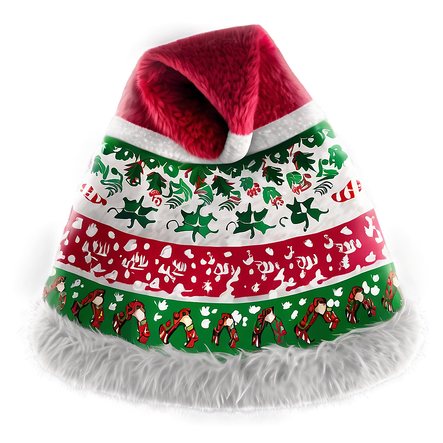 Fluffy Christmas Hat Png 42 PNG image