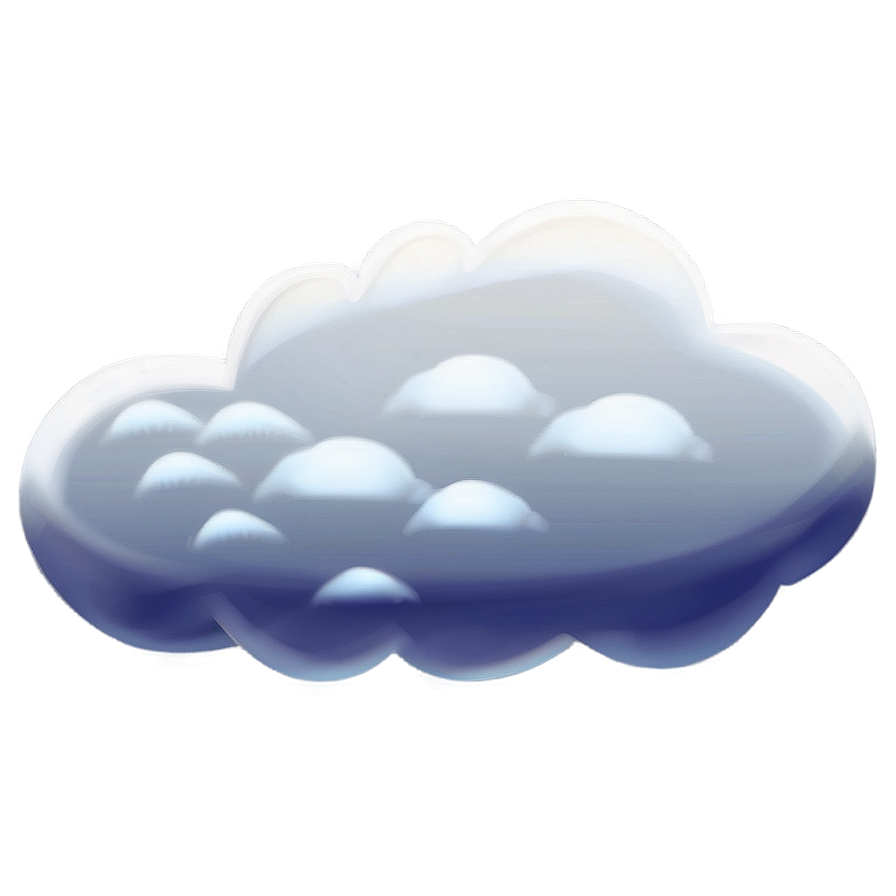 Fluffy Cloud Cartoon Png 06122024 PNG image