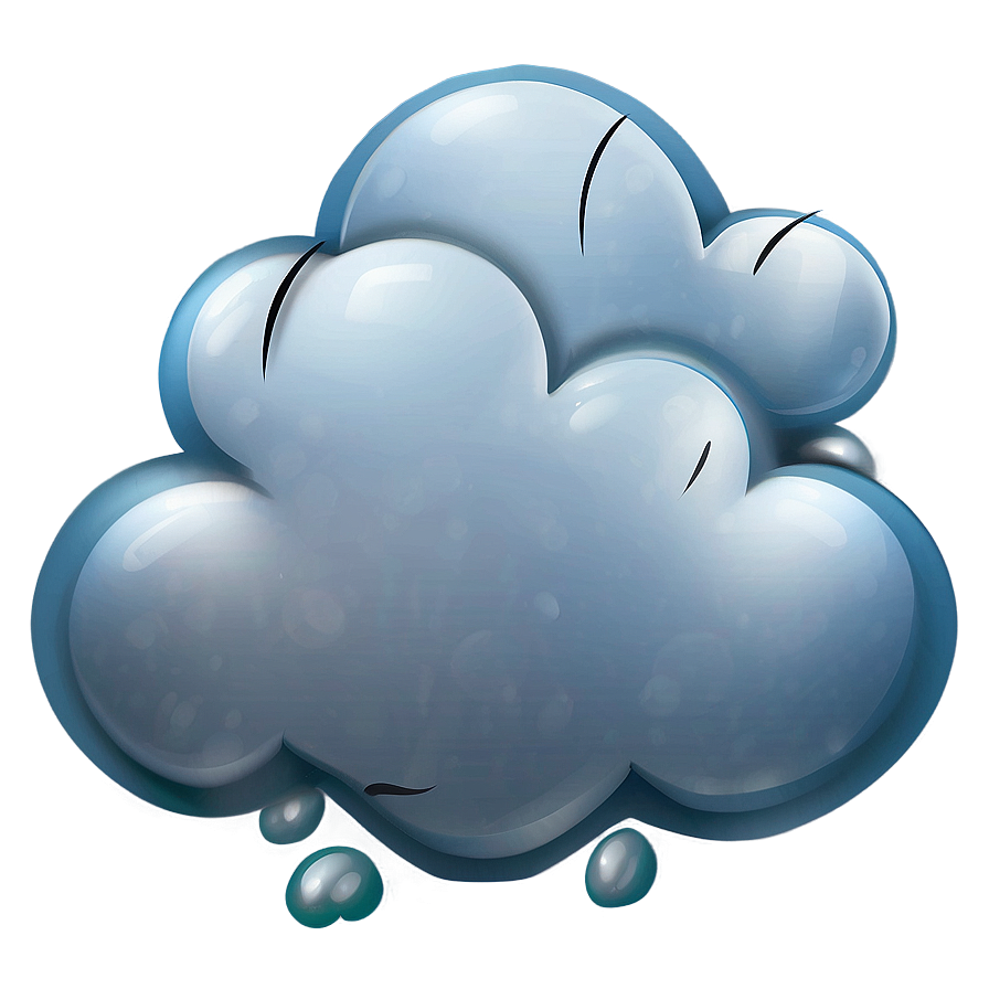 Fluffy Cloud Cartoon Png 27 PNG image