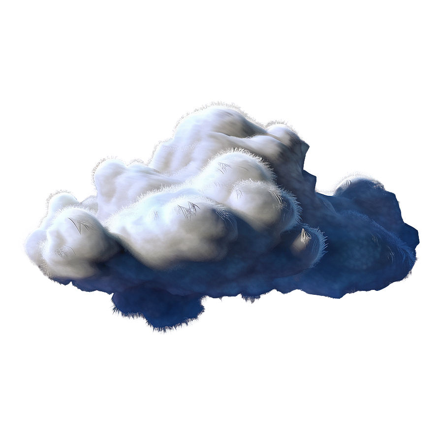 Fluffy Cloud Illustration Png 40 PNG image