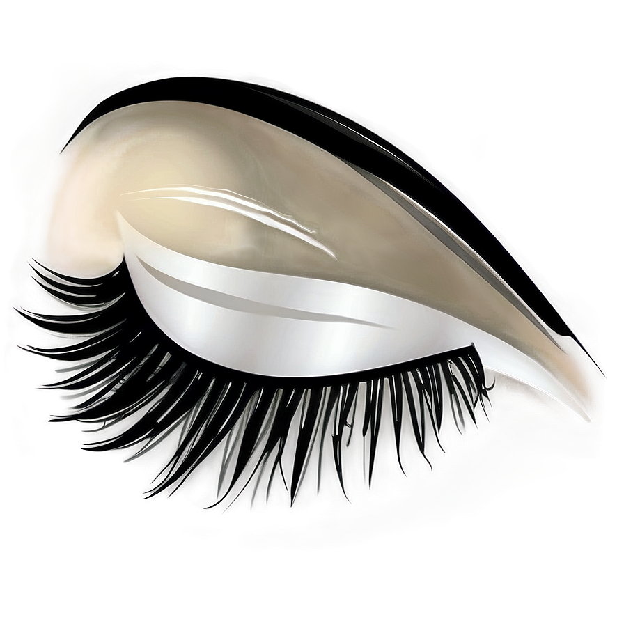 Fluffy Eyelash Extensions Png 06272024 PNG image