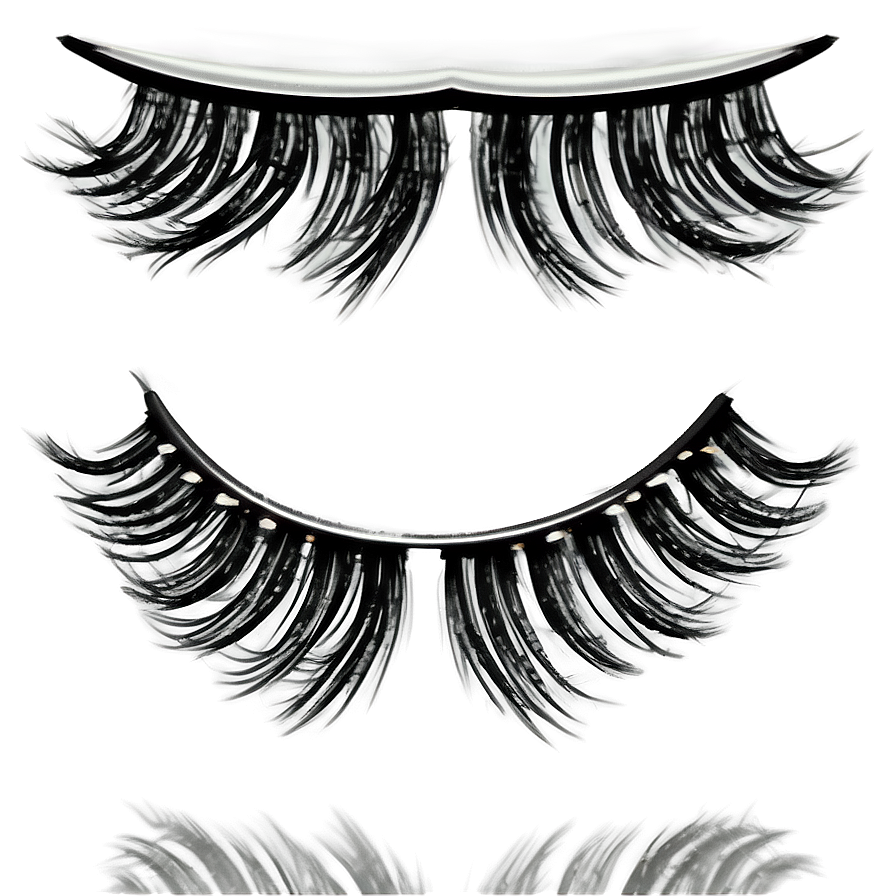 Fluffy Faux Mink Lashes Png Hcb PNG image