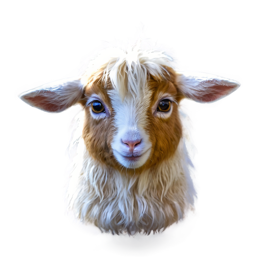 Fluffy Goat Png Ues PNG image