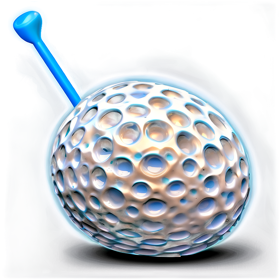 Fluffy Golf Ball Png 05252024 PNG image