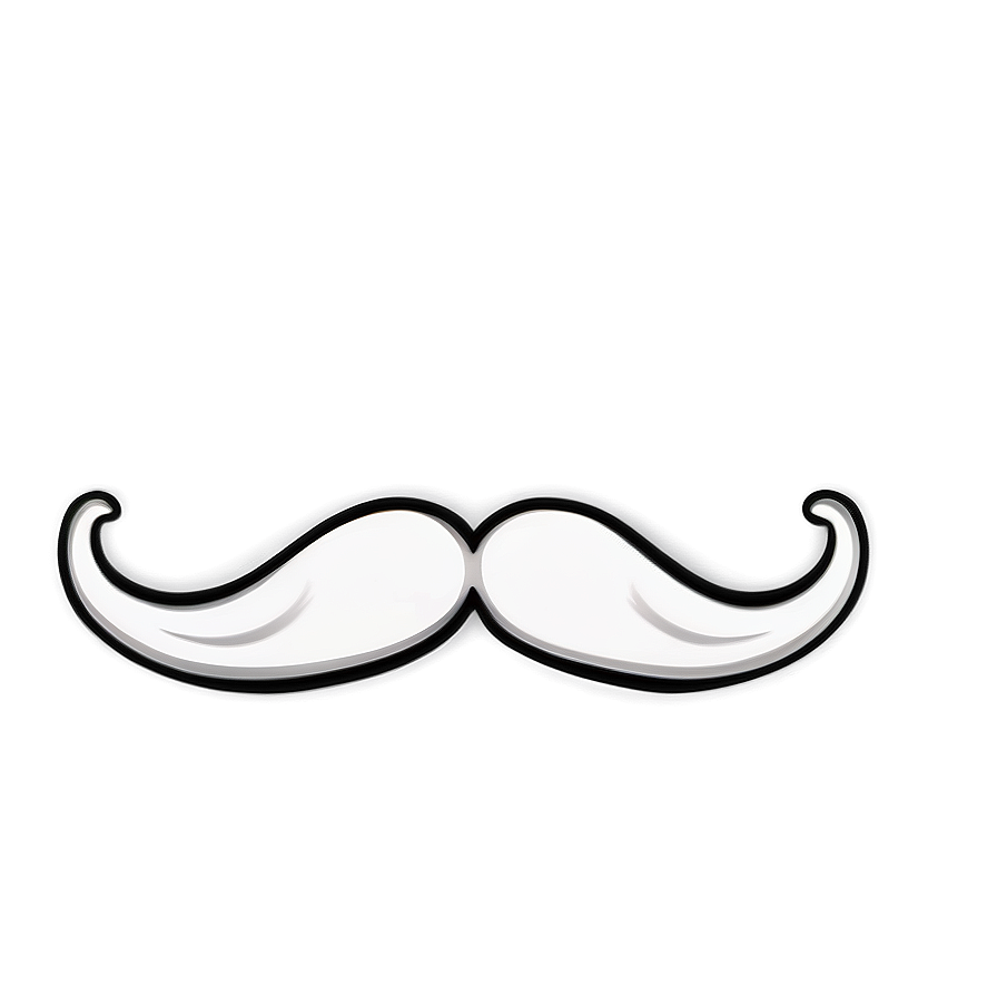 Fluffy Moustache Appearance Png 05242024 PNG image