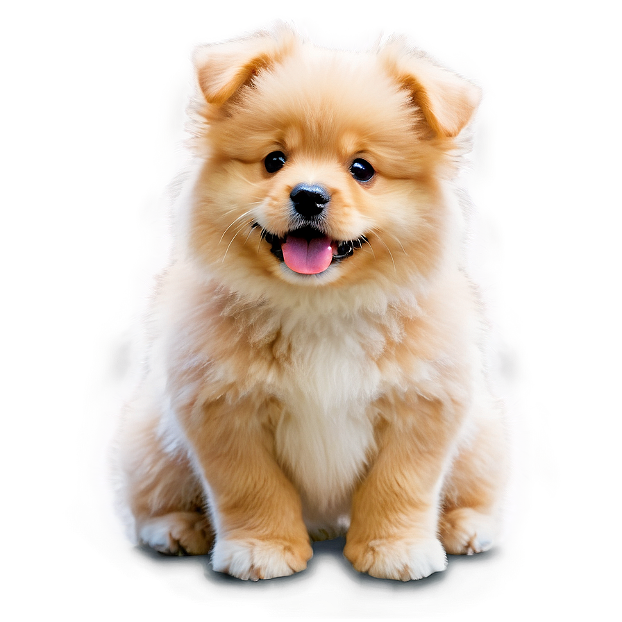 Fluffy Puppy Png 05062024 PNG image