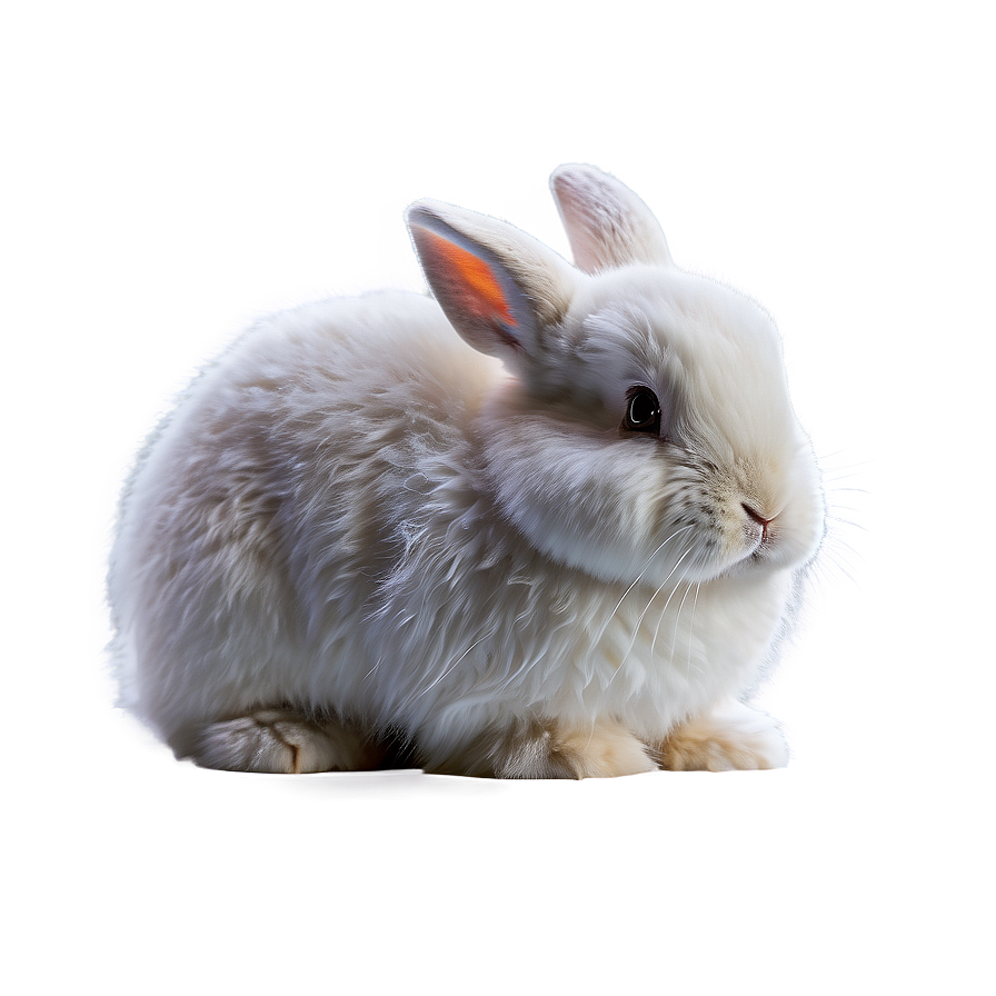 Fluffy Rabbit Png 05062024 PNG image