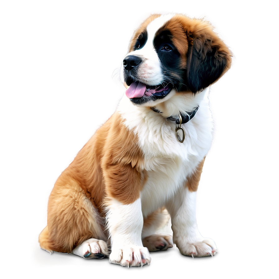 Fluffy Saint Bernard Coat Png Any59 PNG image