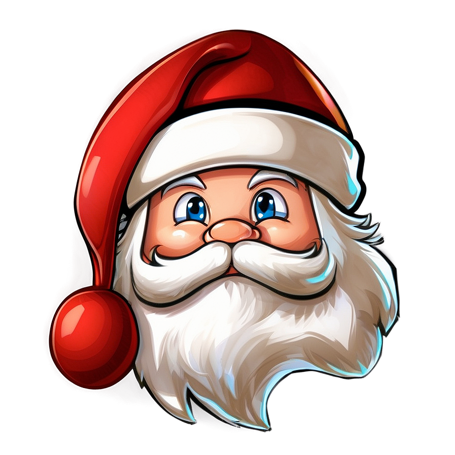 Fluffy Santa Hat Cartoon Png 95 PNG image