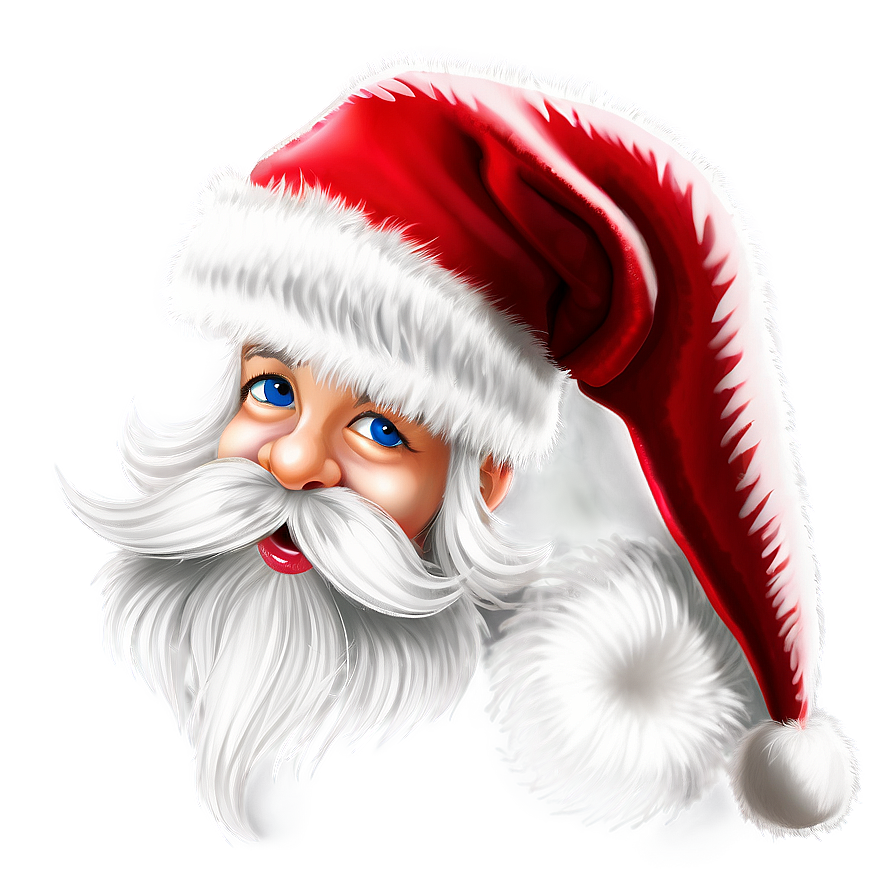 Fluffy Santa Hat Clipart Png Uhc PNG image