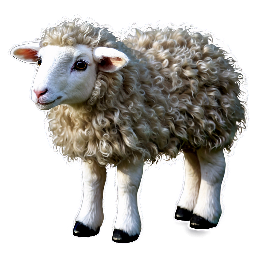 Fluffy Sheep Png 05232024 PNG image