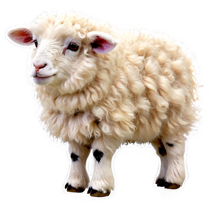 Fluffy Sheep Png 98 PNG image