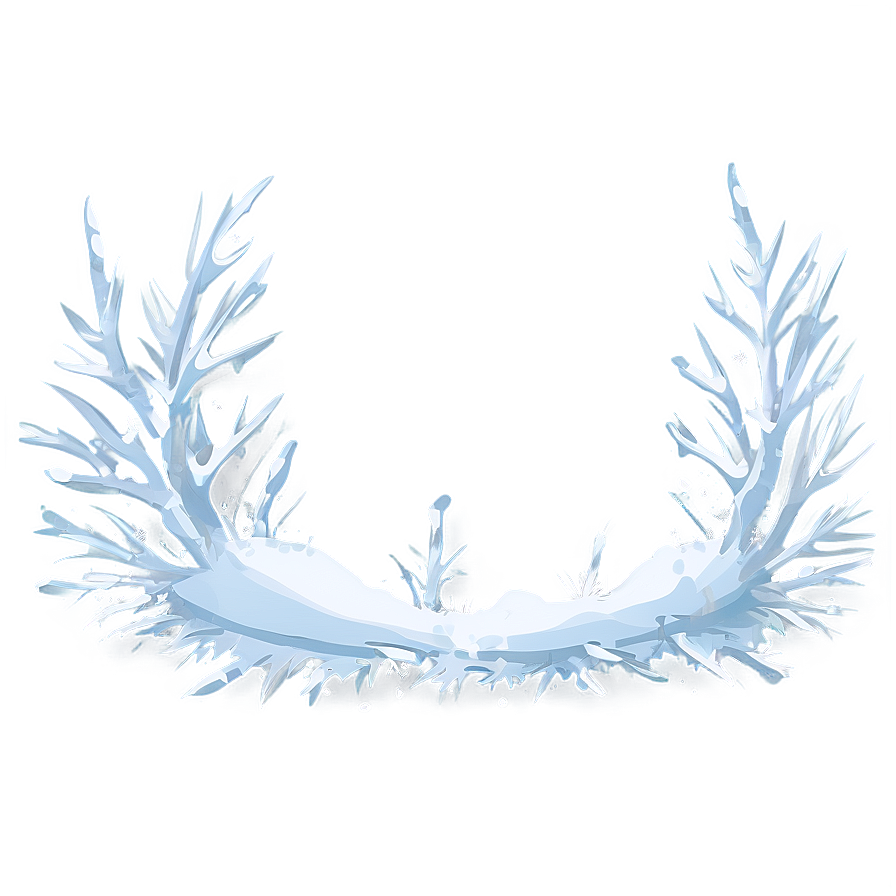 Fluffy Snow Border Png Tmx52 PNG image