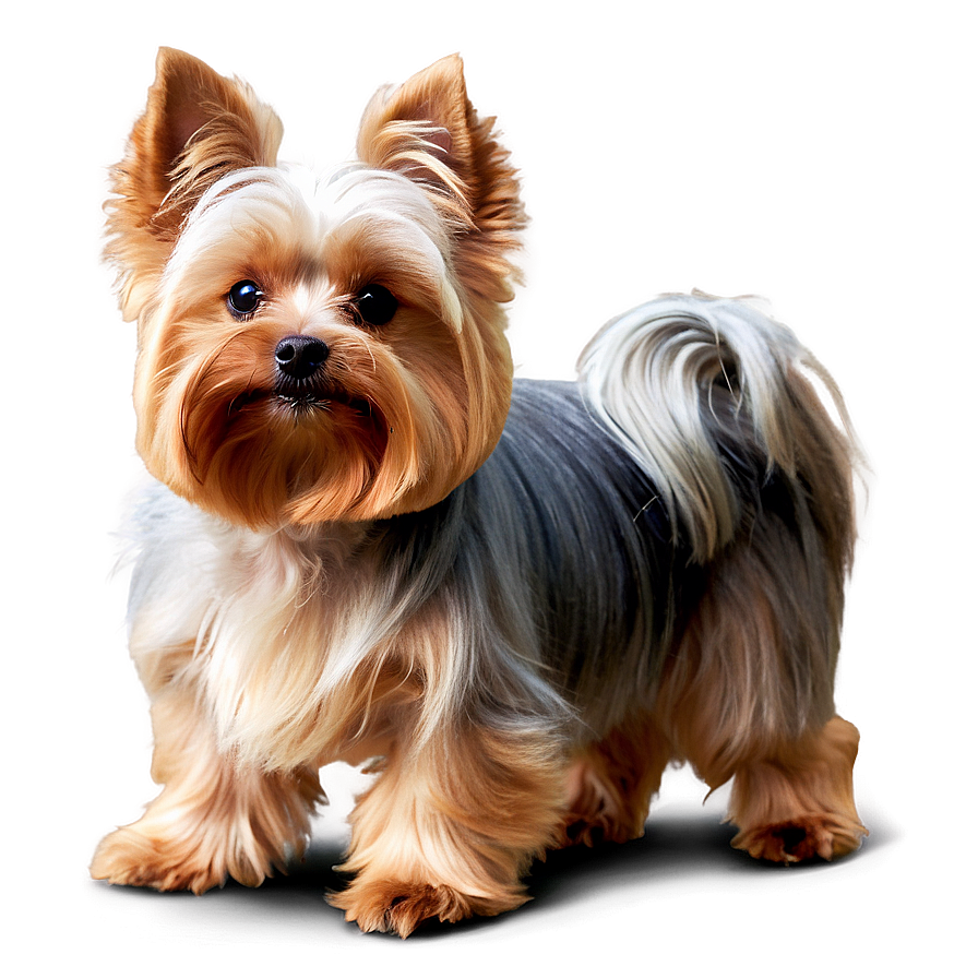 Fluffy Yorkie Pet Png 53 PNG image