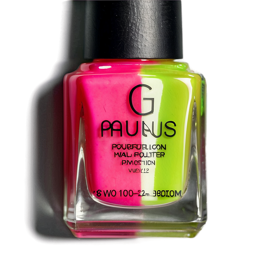 Fluorescent Nail Polish Png Xno91 PNG image