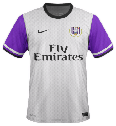 Fly Emirates Sponsored Football Jersey PNG image