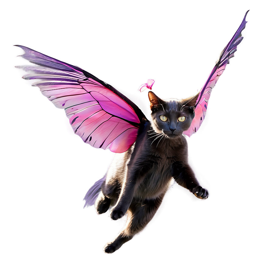 Flying Cat Dream Png D PNG image