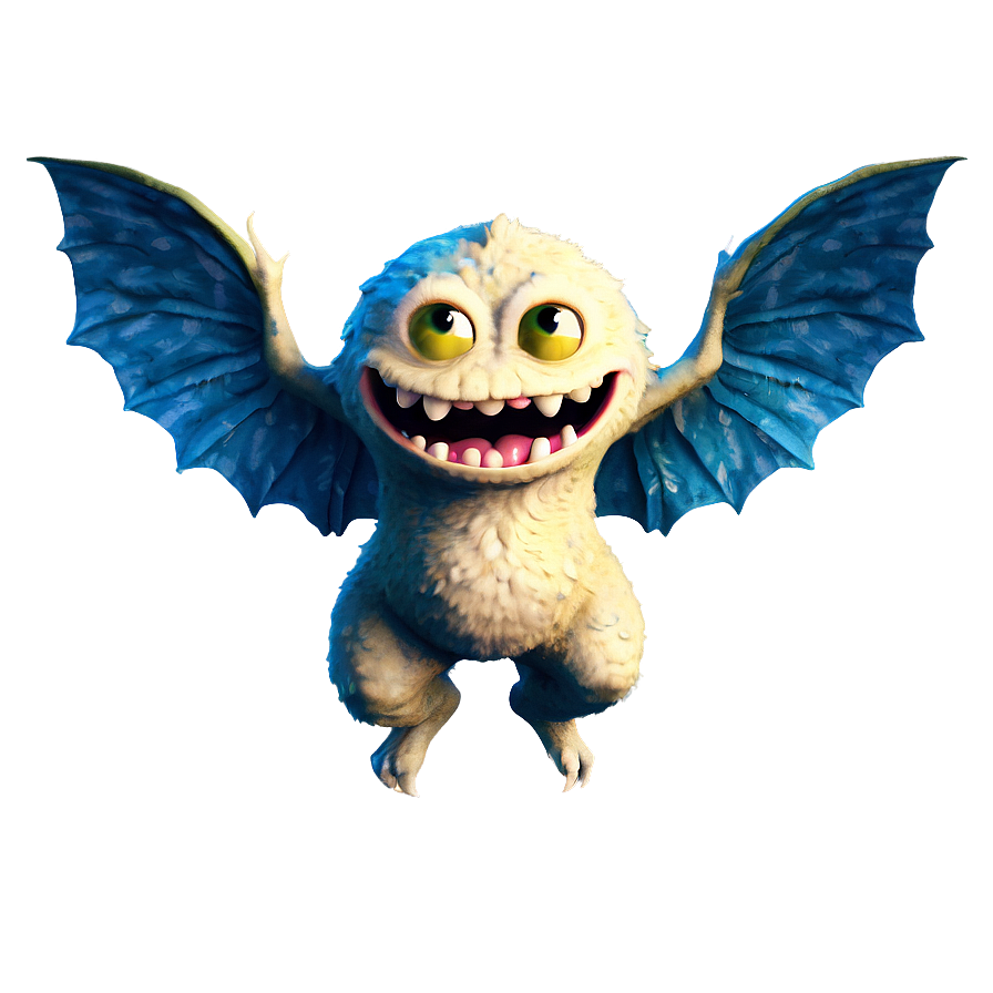 Flying Cute Monster Png 71 PNG image