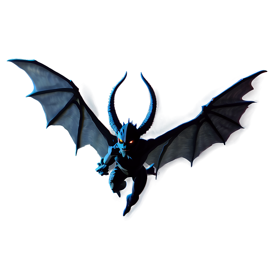 Flying Demon Silhouette Png 49 PNG image