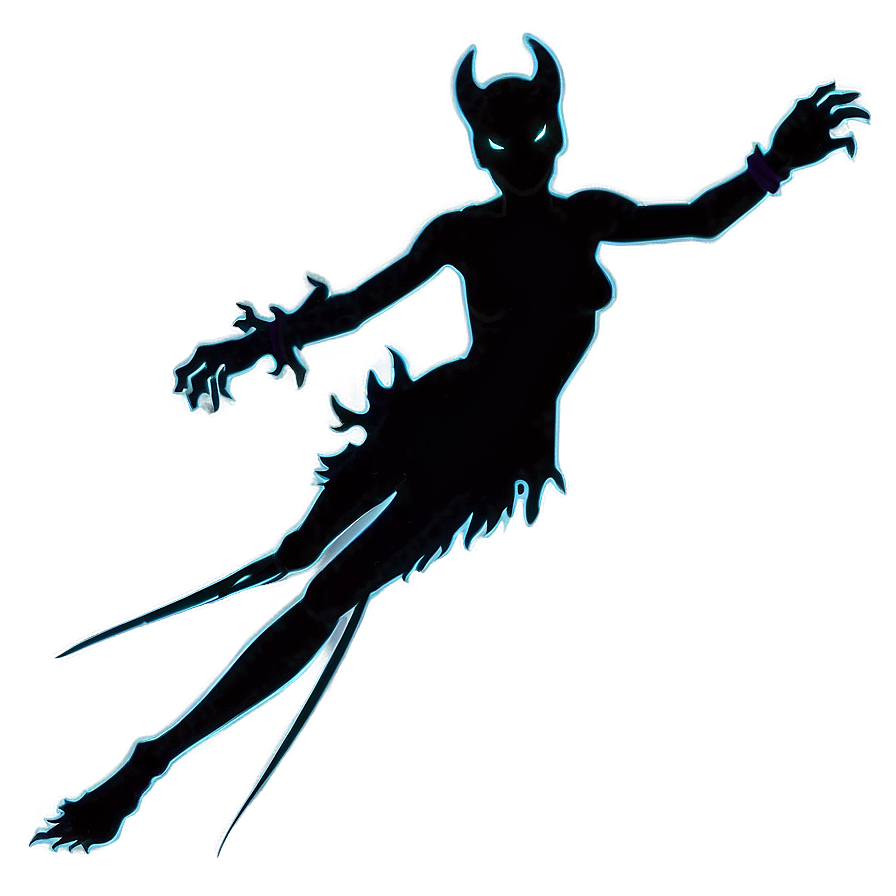 Flying Demon Silhouette Png Dtr PNG image