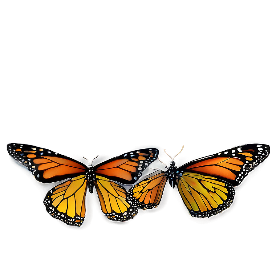 Flying Monarch Butterflies Png 84 PNG image