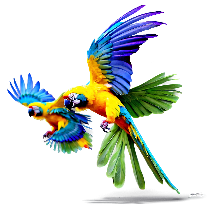 Flying Parrot Png Rfb PNG image