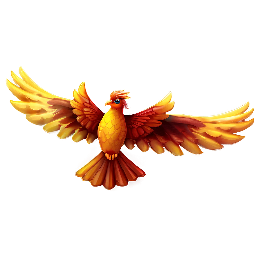 Flying Phoenix Bird Png 05062024 PNG image