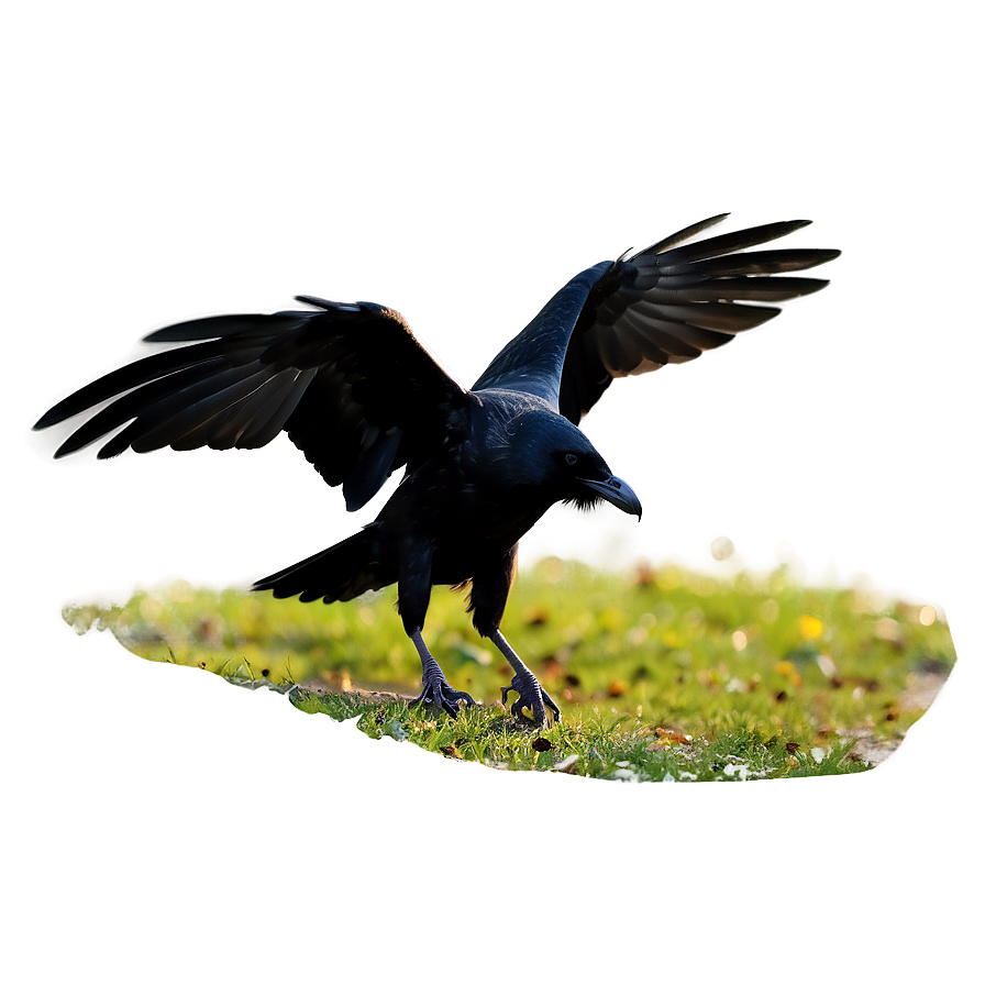 Flying Ravens Silhouette Png 06122024 PNG image