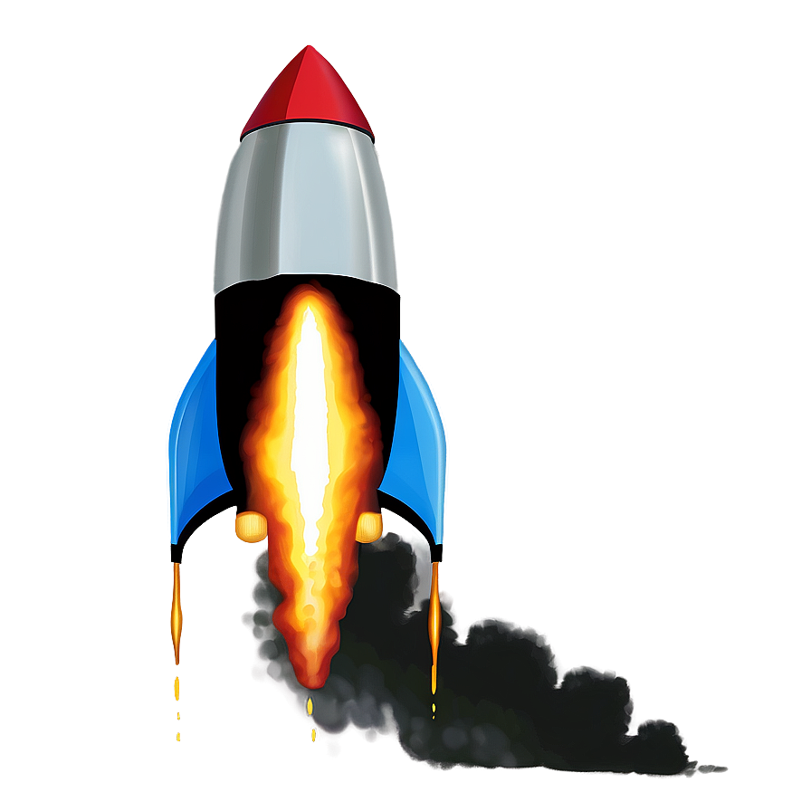 Flying Rocket Png 31 PNG image