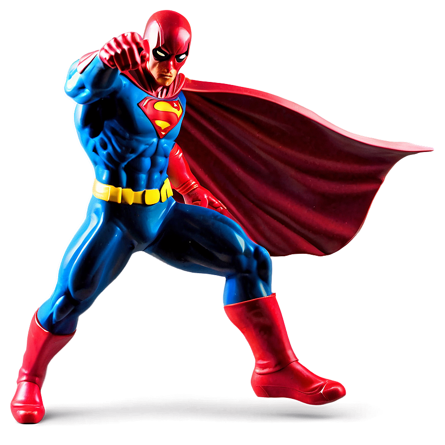 Flying Superhero Figure Png 75 PNG image