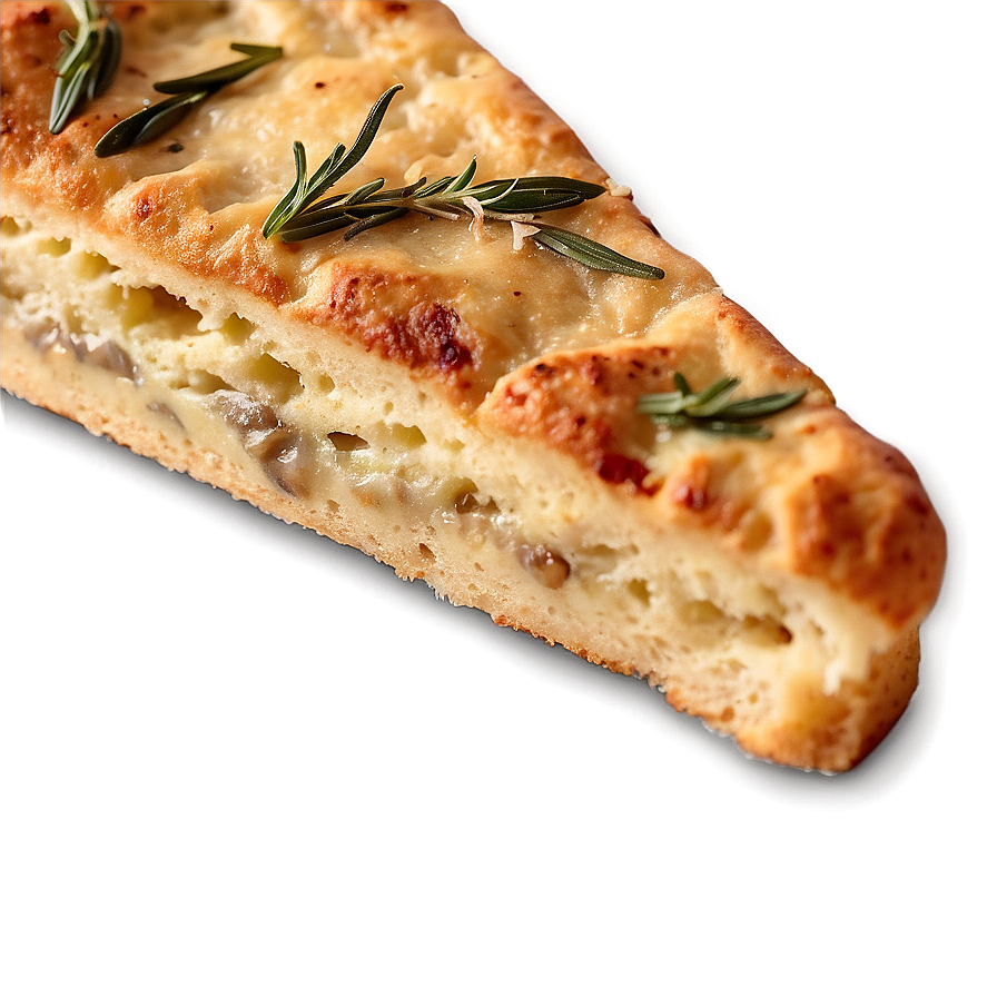 Focaccia Bread Slice Png 40 PNG image