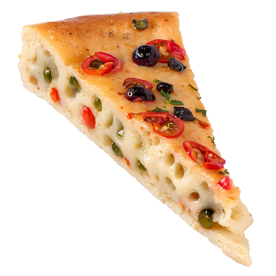 Focaccia Bread Slice Png Bqy PNG image