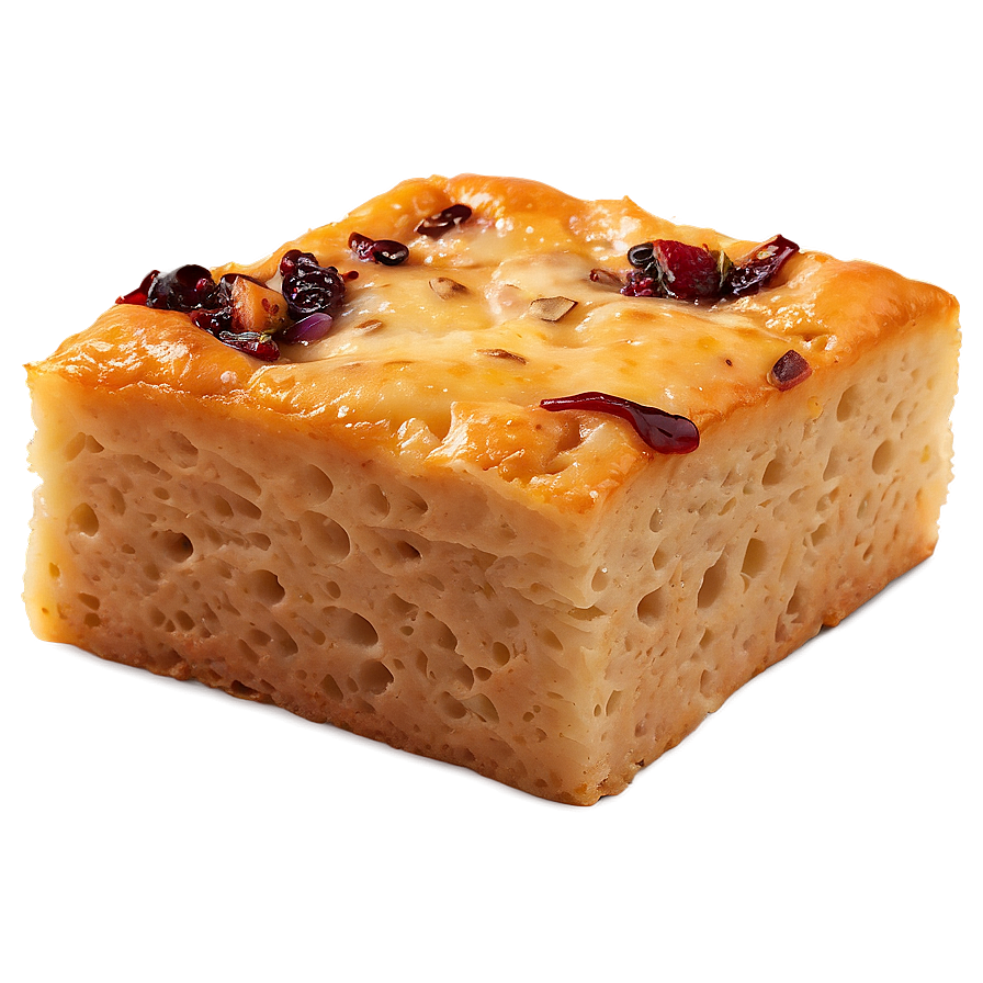 Focaccia Bread Slice Png Qmh91 PNG image