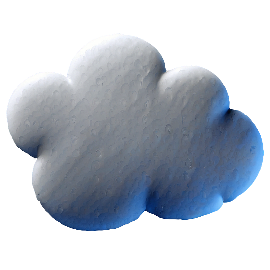 Foggy Cloud Emoji Png Iqa30 PNG image