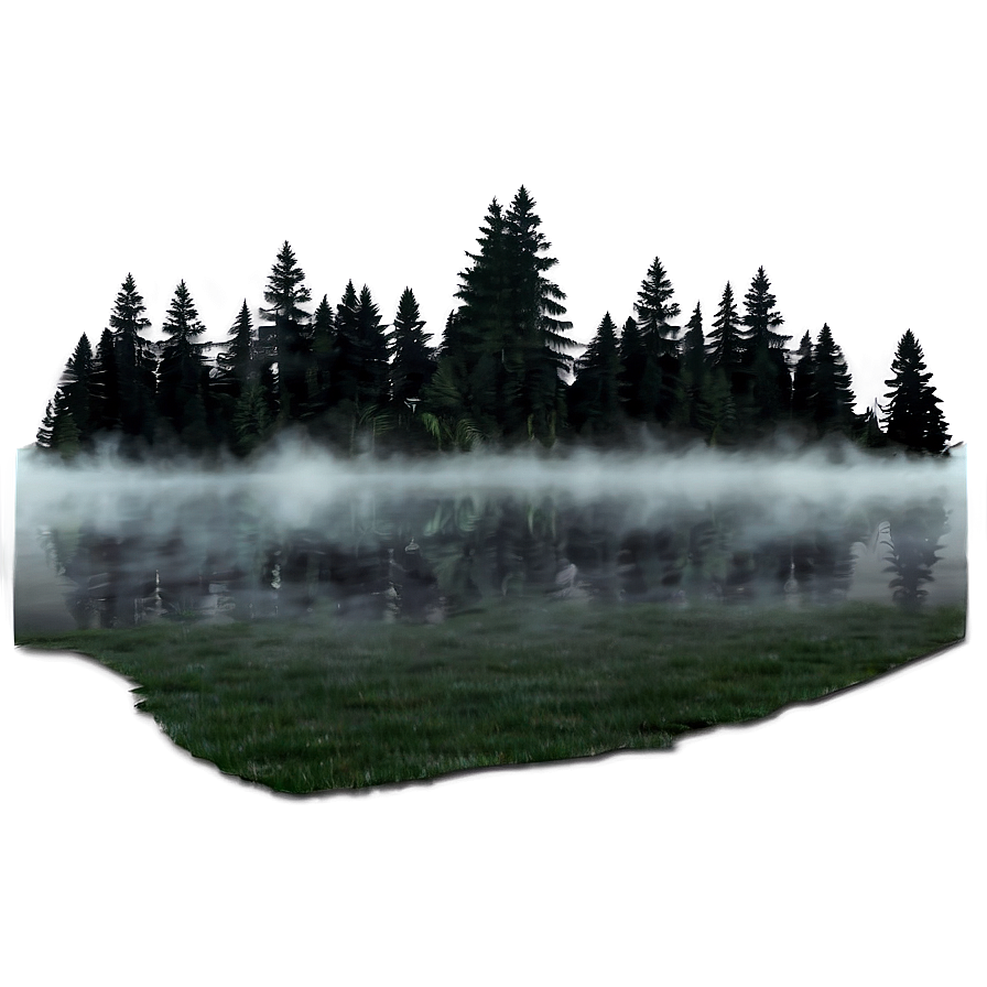 Foggy Landscape Transparent Png Lrp86 PNG image