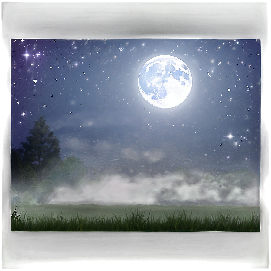 Foggy Night Overlay Png Ram68 PNG image