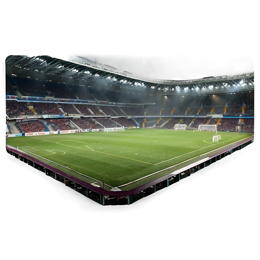 Foggy Soccer Stadium Atmosphere Png 27 PNG image