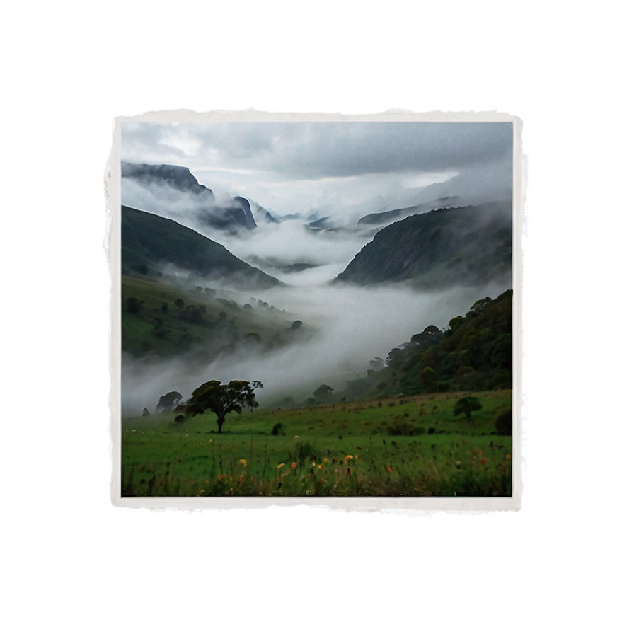 Foggy Valley Png Xxb PNG image