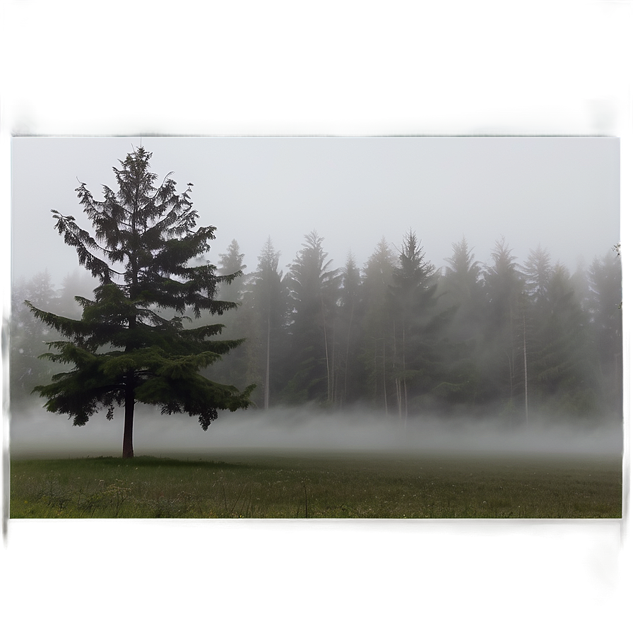 Foggy Weather Overlay Png 06282024 PNG image